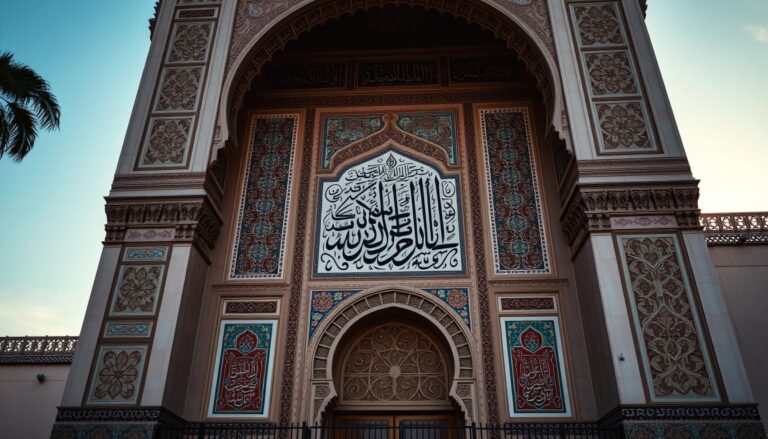 Islamic calligraphy in Moroccan Architecture