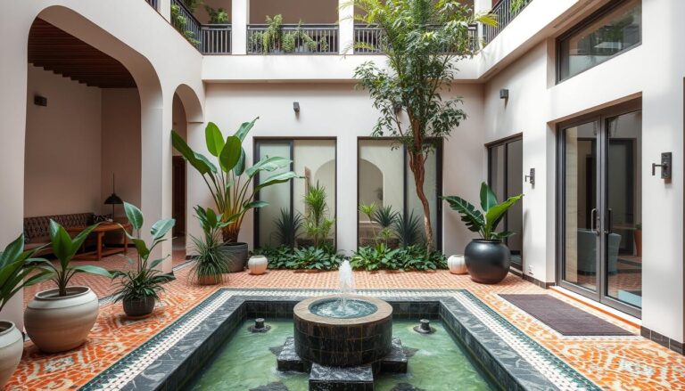 Modern riad renovations in Moroccan Architecture