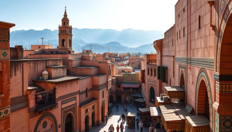 Moroccan Ancient medina architecture