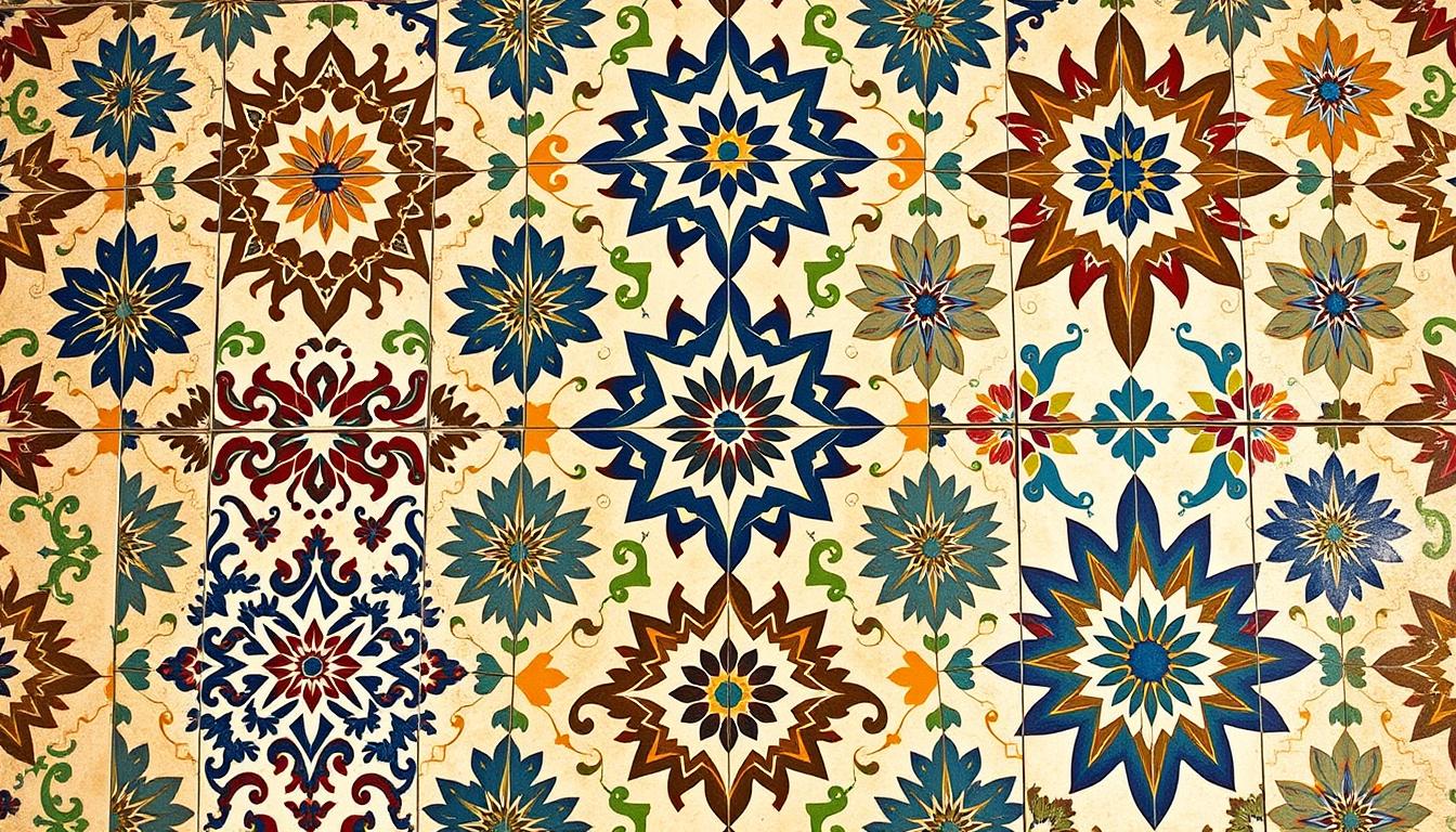 Moroccan Floor pattern layouts