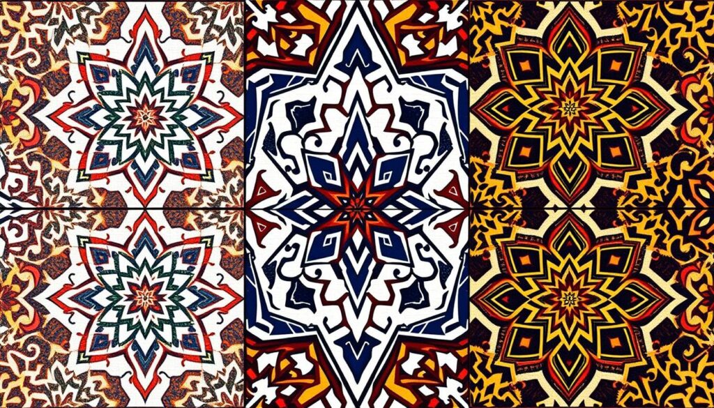 Moroccan geometric patterns