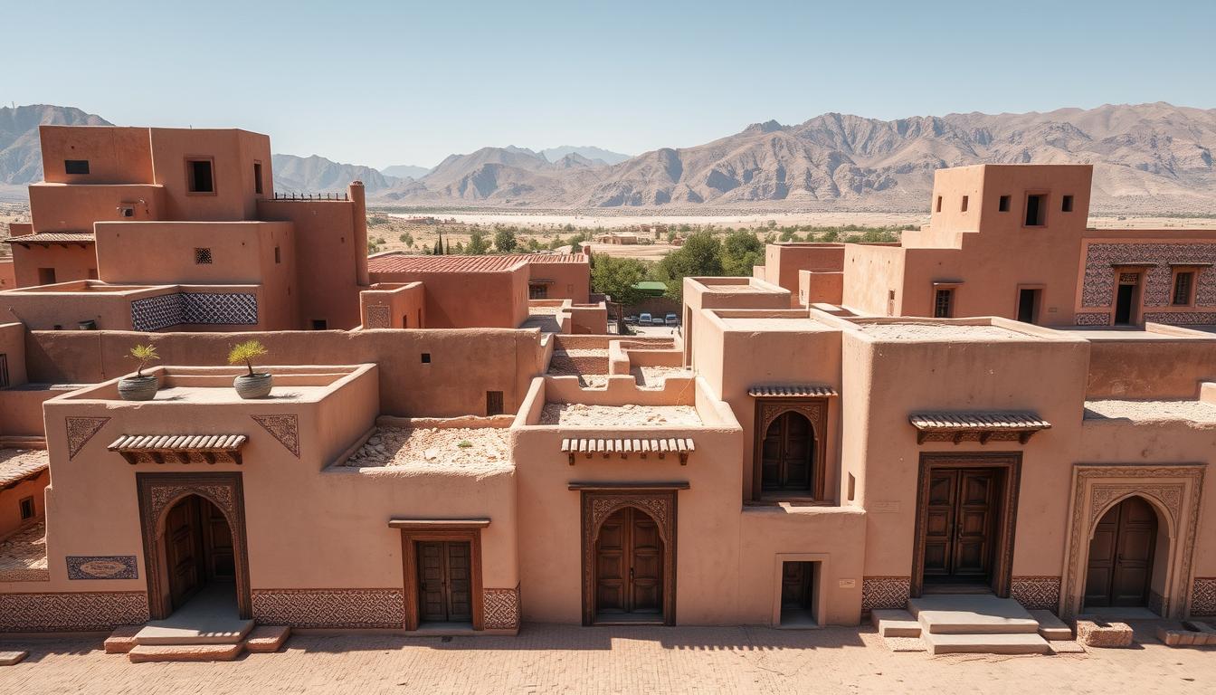 Regional material variations in Moroccan Architecture