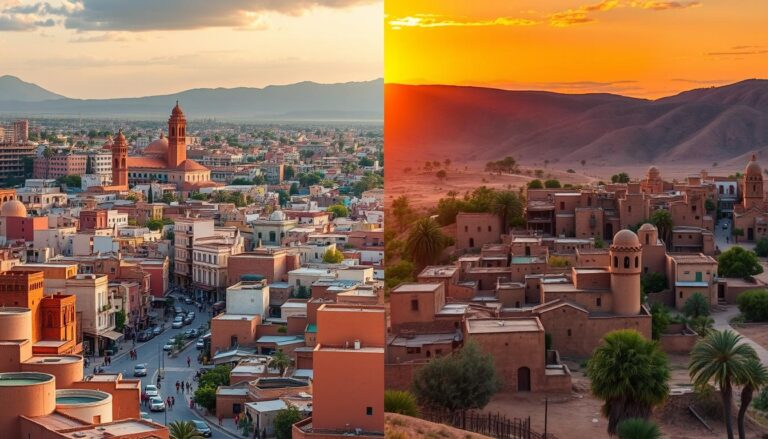 Urban vs. rural architectural styles in Moroccan Architecture