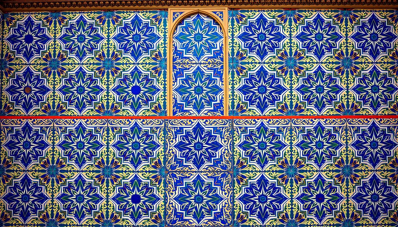 Zellige tilework techniques in Moroccan Architecture